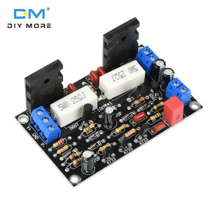 Diymore Dc-10V-45V 2sc5200 + 2sa1943 Mono công suất cao bài giai đoạn bảng khuếch đại HiFi mô-đun khuếch đại âm thanh 100W