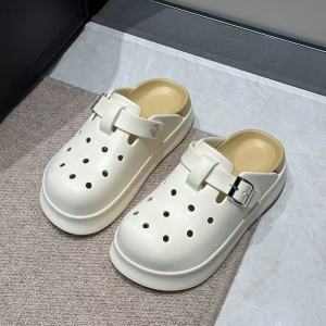 [Free Shipping] EVA thick-soled clogs for women new spring/summer style outdoor wear non-slip odor-resistant simple and versatile closed-toe half slippers