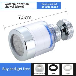 1piece 360° Rotating Faucet Filter Kitchen Chlorine Removal