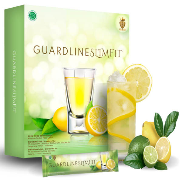 Slimfit Guardline 1 Box isi 10 Sachet - Detox Buang Racun Kolesterol ...