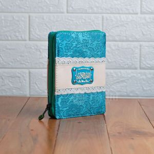 Al Quran Halim SAMARA A6 Resl - AlQuran Wanita - Al Quran Terjemah - tajwid warna dompet resleting
