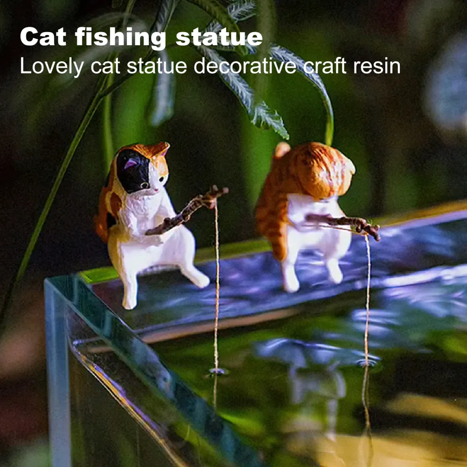 Fish tank toy for cats best sale