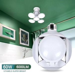 60W LED FOLDABLE FOOTBALL UFO LAMP ENERGY SAVING 360 DEGREE LED LIGHT CEILING LAMP WHITE LIGHTING