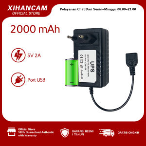 XIHANCAM UPS Mini 12V Adaptor Power DC Mini UPS CCTV Untuk Router Wifi Modem Wifi Cadangan Baterai