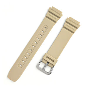 Aotelayer Dây đeo dây đồng hồ bằng cao su mềm thoải mái 18mm cho CASIO AQ-S810W SGW-300H/400h/500h MRW-200H AE-1000W AE-1300/1200 W-s200h W-800H W-216H