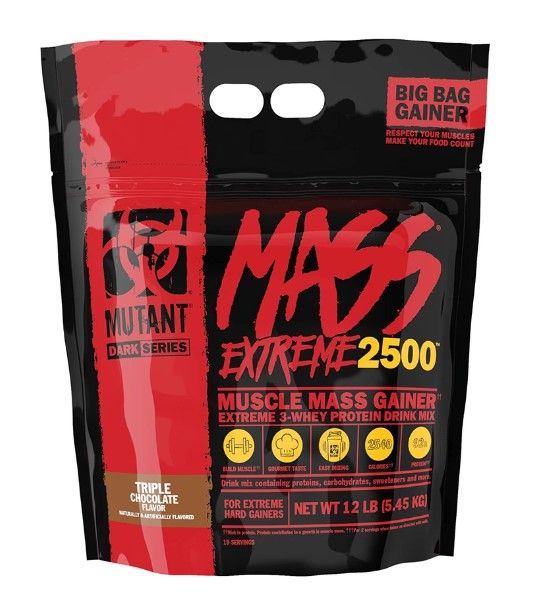20lbs, 6lbs and 12lbs  Mutant mass