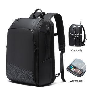 KAKA Men Backpacks Large Capacity Bags USB Charging Laptop Backpack Travel Backpack School Bag