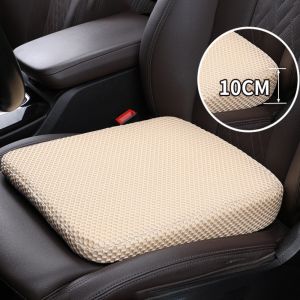 WOLVOL Honeycomb Memory Cotton Car Seat Booster Cushion Mesh Breathable Seat Cushion Comfortable Thickened Car Seat Cushion Automotive Supplies