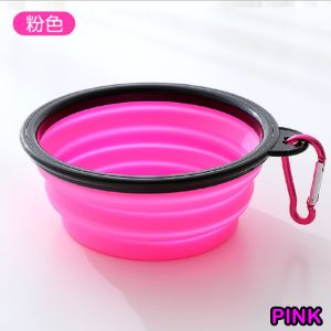 Foldable Silicone Bowl Pet Travel Bowl Bekas Makanan Kucing Dog Bowl Travel Dog Bowl Travel Pet Bowl Foldable Pet Bowl