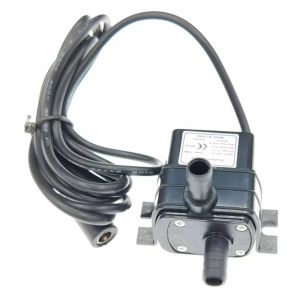 MUSASI 1Pcs DC12V 4.8W Water Pump 240L/H Flow Rate Brushless Motor Diving Pump Durable Submersible Mini Pump for Fish Tank Fountain