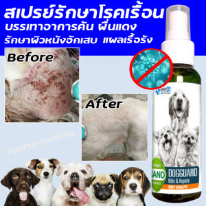 ชื่อ": "หมาขี้เรื้อน สเปรย์ขี้เรื้อนหมา ผิวหนังอักเสบ ผื่นแดง แก้คัน แผลขี้เรื้อน เรื้อรัง กำจัดยีสต์ เชื้อรา มี 2 ขนาด",