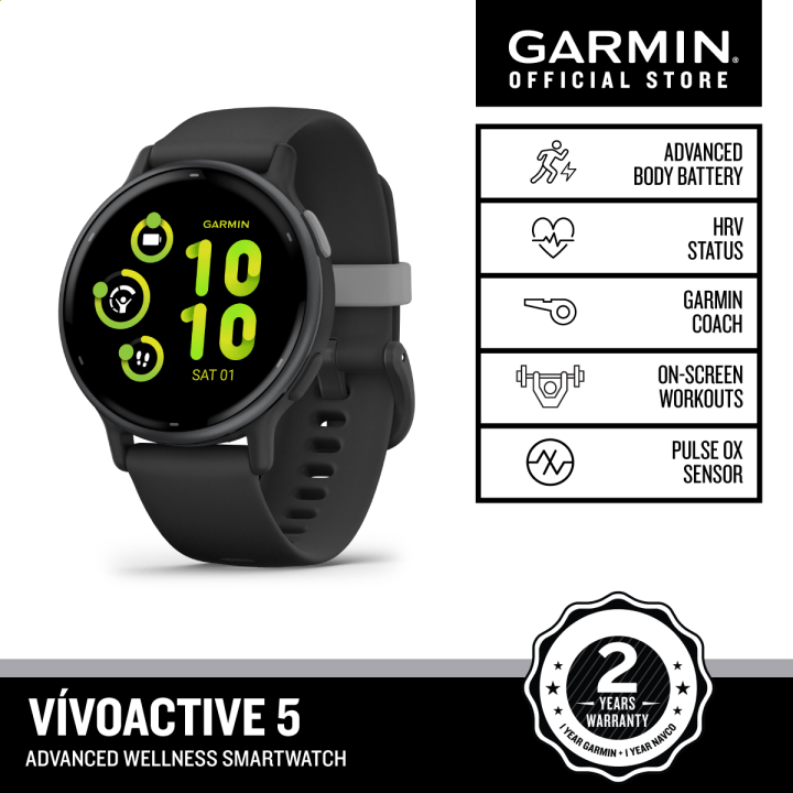 Garmin v voactive 5 Wellness Basic GPS WiFi Smartwatch Lazada PH