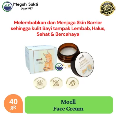 Moell Everyday Everynight Multipurpose Balm 30 gR | Krim Bayi Anti Ruam Popok Siang dan Malam