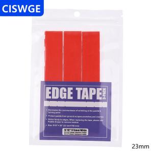[COD] CISWGE 3Pcs Pickleball Racket Edge Sticker Paddle Head Edge Tape Sticker Reduce Impact And Friction Prevention Frame Protective Tape