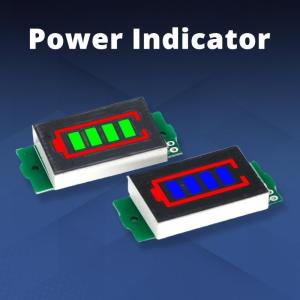 Set Of 2 Lithiums Capacity Indicators Module Board Featuring Green/Blue LED Display Suitable For 1S To 8S