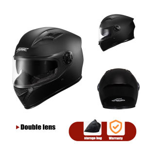 🔥ICC sticker🔥Helmet full face dual visor / color mirror Anti-glare New in 2022 Road racing helmet full face helme Motorcycle Alliance Helmet for men and women suitable for head circumference 52-62cm