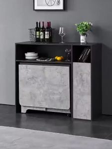 Folding for small household use modern and simple Nordic functional escopic rectangular light luxury folding