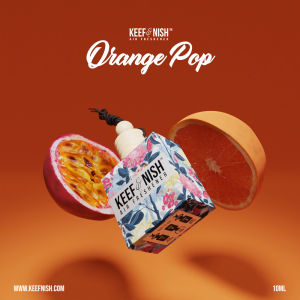 AIR FRESHENER CAR PERFUME PEWANGI KERETA KEEF & NISH ORANGE POP