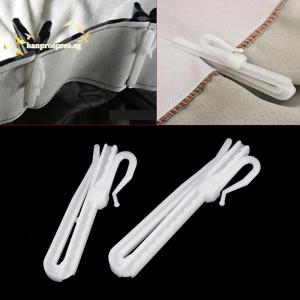 10Pcs Curtain Hooks Ring Window White Plastic Curtain Hook For Home Office Curtain Accessories 7cm/8.5cm well