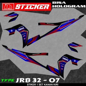 STIKER STRIPING JUPITER Z 115 ROBOT STICKER PREMIUM BISA HOLOGRAM JRB 32