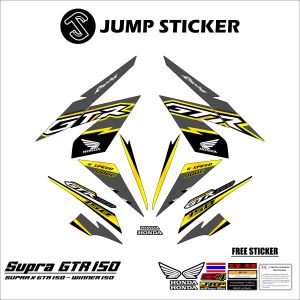 Stiker striping supra x gtr 150 - winner 150 grafis variasi 011