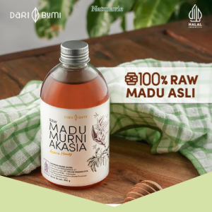 Dari Bumi Madu Murni Akasia 350 Gr Raw Honey Asli