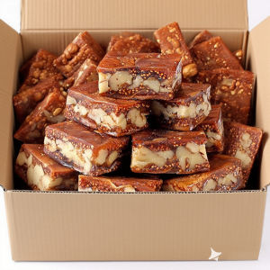 🔥Antifatigue 0 Preservatives High Nutrition 0 🔥黑芝麻核桃無花果夾心派Cranberry Black Sesame Walnut Sandwich Pie/Dried Fig Black Sesame Snacks Cake/Dried Fruits