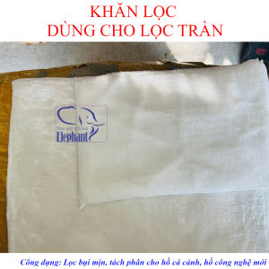 Khăn lọc bụi mịn phân và thức ăn thừa cho hồ cá cảnh