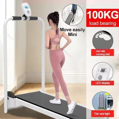 【TOP SALE】Bluetooth Smart Treadmill Mechanical Running Machine with 20° Incline Slope Real-Time Heart Rate Monitor Quiet Home Walking Pad Multifunctional Indoor Fitness Equipment for Cardio Workouts