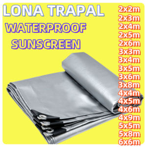 LONA Trapal NEW Material Thickened Double Silver Tarpaulin Plant Awning Shade Waterproof Tarp