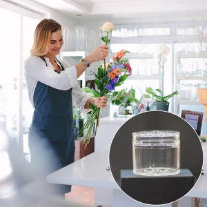 [Energetic] ที่ใส่ก้านดอก ikebana แบบเกลียวสำหรับแจกันอุปกรณ์เสริมการออกแบบช่องกลมสำหรับช่อดอกไม้แบบยึดติดสะดวกในบ้าน