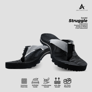 Sendal Gunung Pria Wanita Jepit Sandal Struggle Series Outdoor