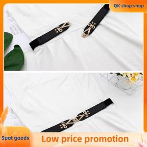 ✨QK shop✨ Fashion Elastic Waistband Elegant Cummerbund Women Dress Buckle Belt Strap Waist