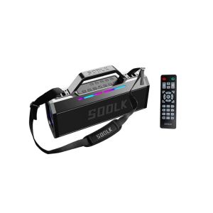 SODLK S520ลำโพงบลูทูธ 150W Bluetooth เสียงดังกระหึ่ม เบสหนัก ใช้งานสะดวกได้ทุกที ลำโพงพร้อมไมค์ รองรับ USB/TF/AUX/TWS สามารถเชื่อมต่อกับกีต้าร์ได้