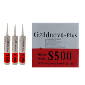 Keo Silicone Goldnova S500-1 Hộp Hộp =25 Lon/300ml Màu Trong