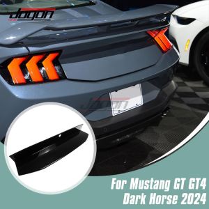 OnlyF U For Ford Mustang Dark Horse EcoBoost GT S650 2024 Bright Black Exterior Rear Trunk Tailgate Tail Gate Cover Trim Accessories 9Y3K6