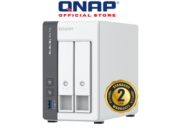 QNAP TS-216G 2-bay NAS ARM 4-core Cortex-A55 2.0GHz CPU, 2.5Gbps