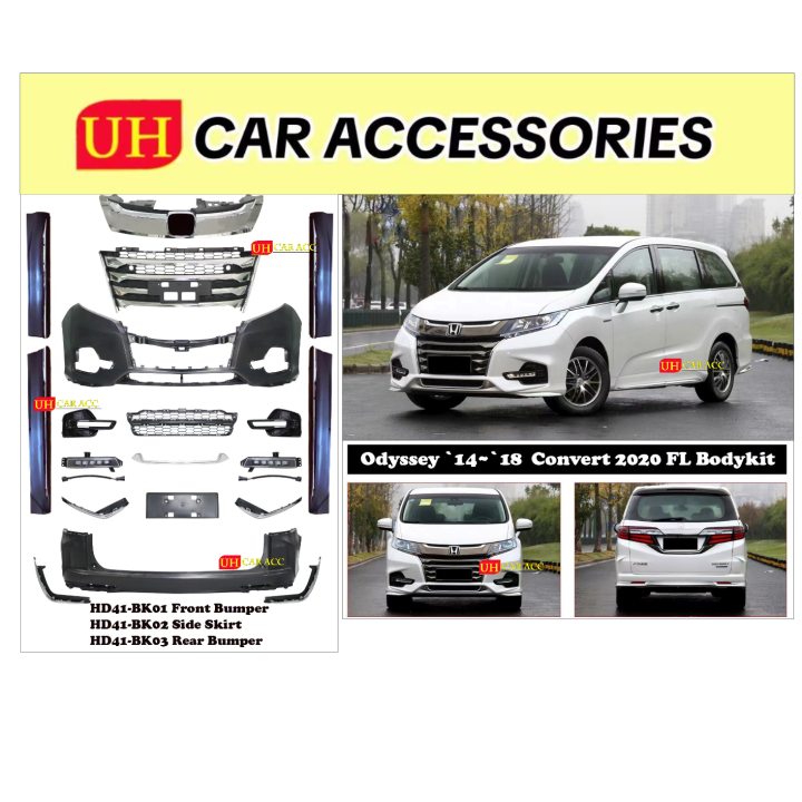 Chrome Front Fog Light Lamp Trim Cover For Honda Odyssey 2018-2020 US Version eB