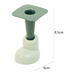 Creative Mute Door Stopper Wall Protection Safety Shock Absorber Door Handle Shoe Shape Bumper Security Anti-Collision Wall Protector