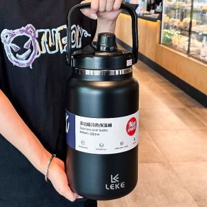 ขวดน้ำเก็บอุณหภูมิ 4L/4000ml กระติกน้ำเก็บอุณหภูมิ กระติกน้ำเก็บความเย็น เก็บความเย็นได้น