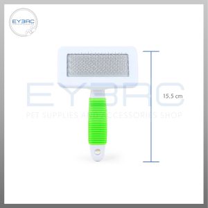 Pet Grooming Needle Brush with Rubber Handle