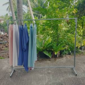 ราวตากผ้า ราวแขวนผ้า ราวตากผ้าตั้งพื้น ราวตากผ้าเสาเดี่ยว ราวแขวนเสื้อผ้า ราวตากผ้าอเนกประสงค์ รุ่น MT074