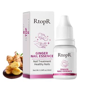 RtopR Ginger Antibacterial Nail Treatment Essential Anti Fungal Infection Toe Nursing Anti 10ml