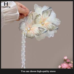 Hayating Hair Shark Clip Butterfly Mesh Hair Clip Korean Style Hair Accessories