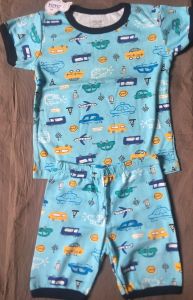 Đồ bộ bé trai chất cotton borip xuất dư size nhí ngắn tay 8-20kg