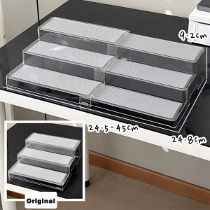 Rak Tangga Boleh Laras Rak Tangga Boleh Kembang Scalable Perfume Organizer Perfume Display Rack 香水收纳盒展示