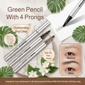 Four-Tip Eyebrow Pencil Microblading Pen Natural Look Waterproof Long-Lasting Makeup Tool