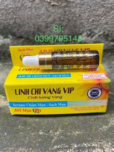 Serum Mụn & Thâm Collagen Linh Chi Vàng Vip 5ml