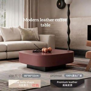 UrbanSpace SG- Teatable Modern Cream Style Designer Small Apartment Tea Table Art Creative Living Room Household High-End Tea Table