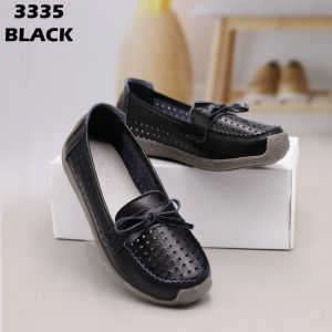 Sepatu Flat Wanita Kulit Premium Import W3335 Flat Shoes Wanita Kuli Import t Sepatu Wanita Kasual Terkeren Kulit (+Box) Import
